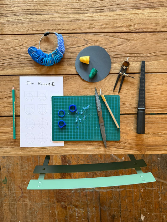 Silver Ring Making Workshop with For Edith - 31 May 2026