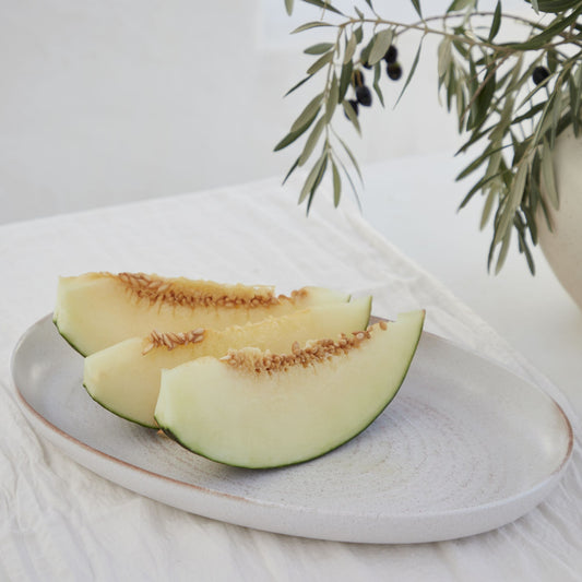 Vermont Oval Platter Cream