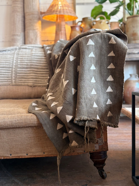 Mali Mud Cloth - Dark Green