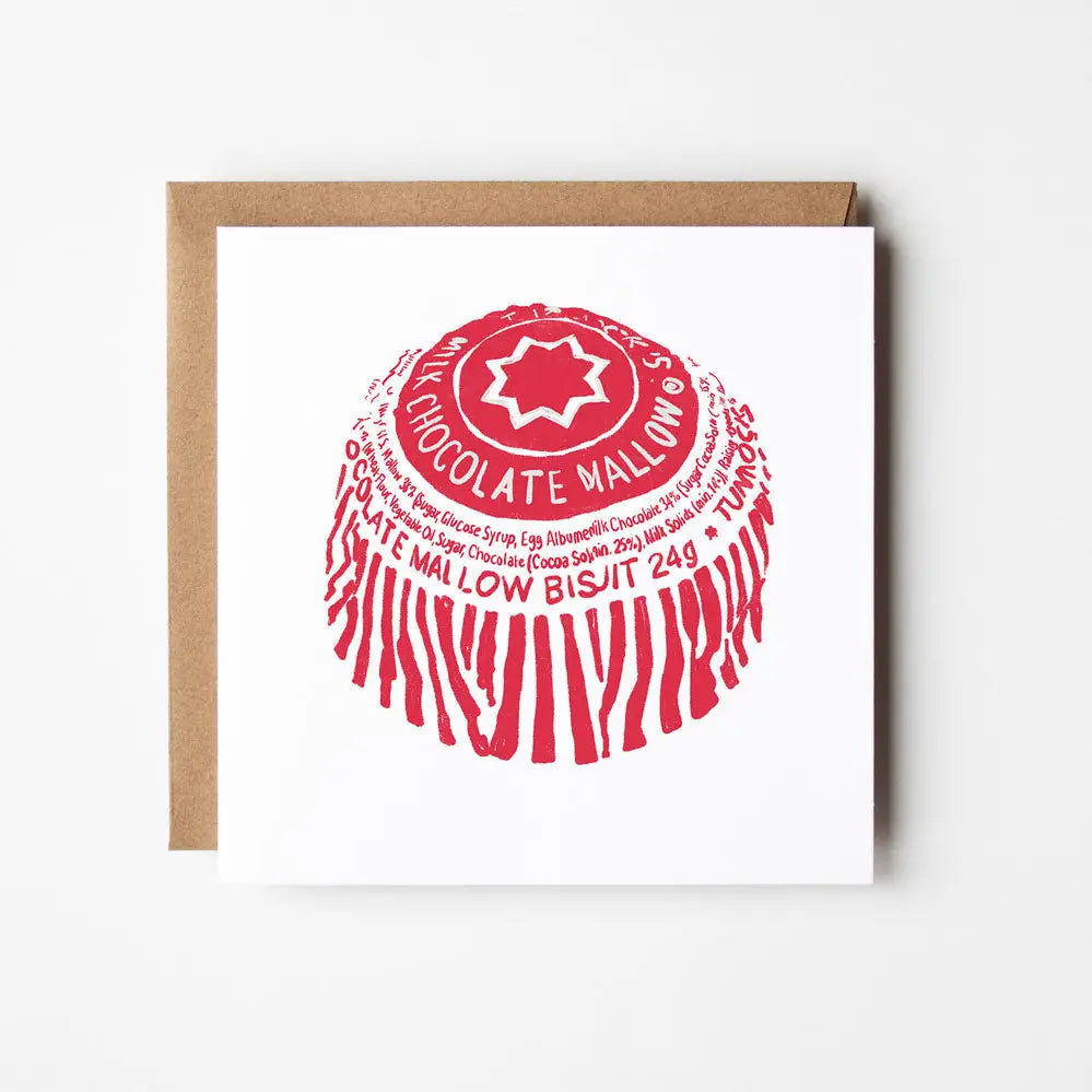 Card Tunnocks Teacake