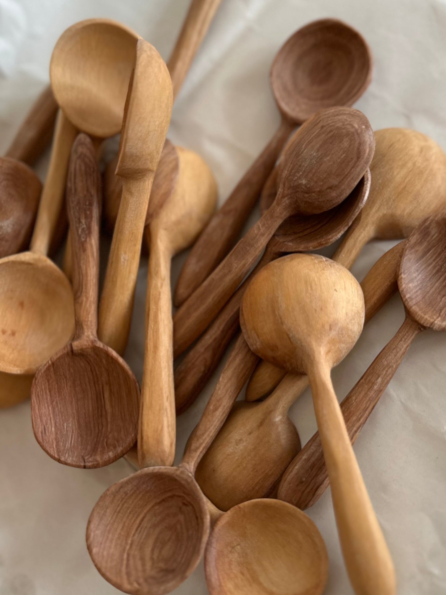 Olive Wood Small Spoon