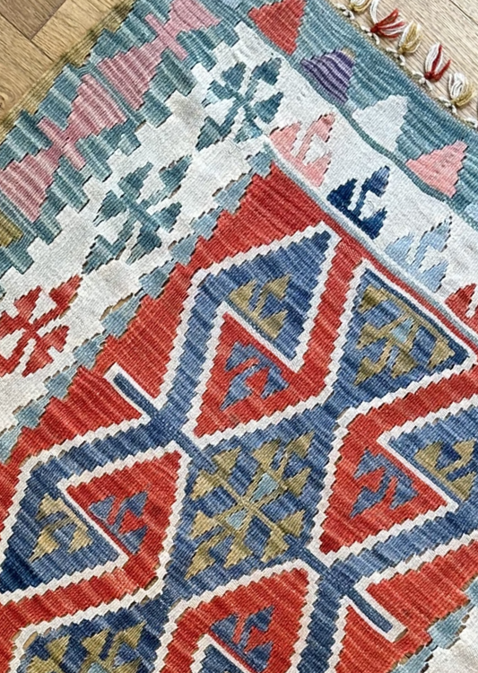 Turkish Kilim Medium Rug - 3