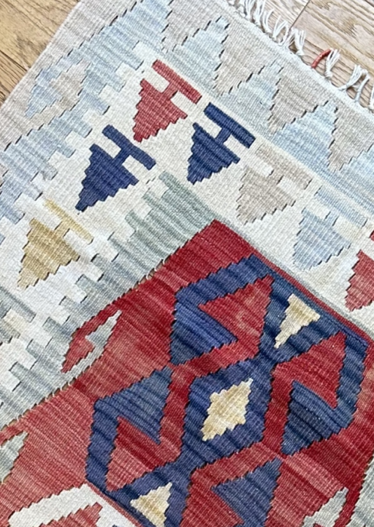 Turkish Kilim Medium Rug - 1