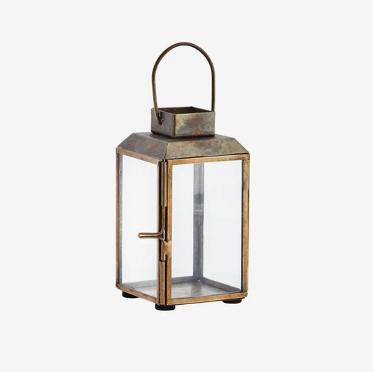 Carrie Antique Brass Lantern - Assorted Sizes