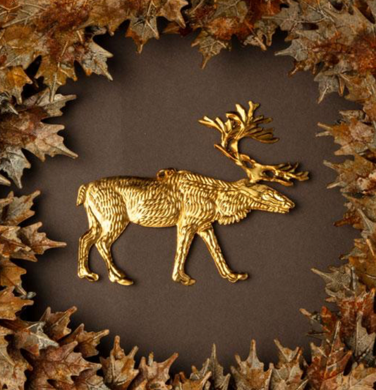 Pressed Gold Decorations