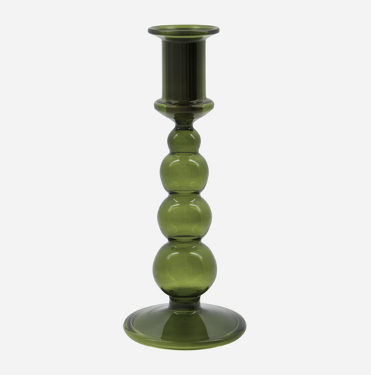 Vita Glass Candle Holder - Assorted