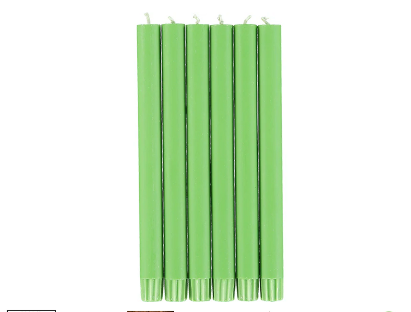 Dinner Candle Six Pack - Assorted Colours