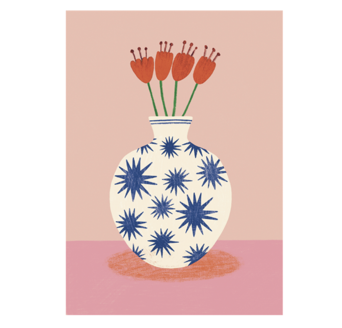 A3 Art Print - Julie's Flowers