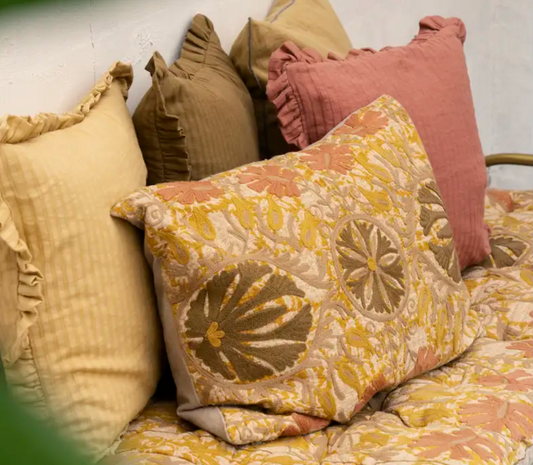 Suzi Embroidered Cushion