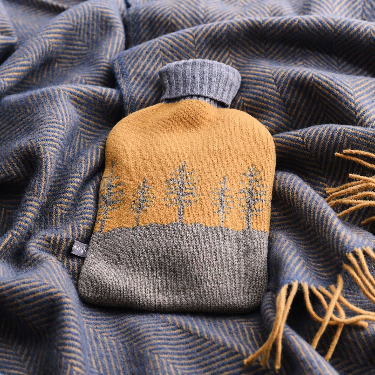 Lambswool Hot Water Bottle Covers & Bottles