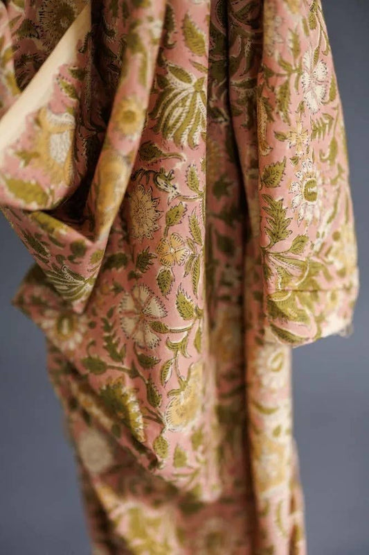 Fabric by the Metre: Maricel Pinks Indian cotton