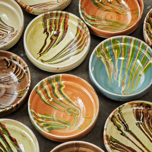 Hand Painted Earthenware Bowl