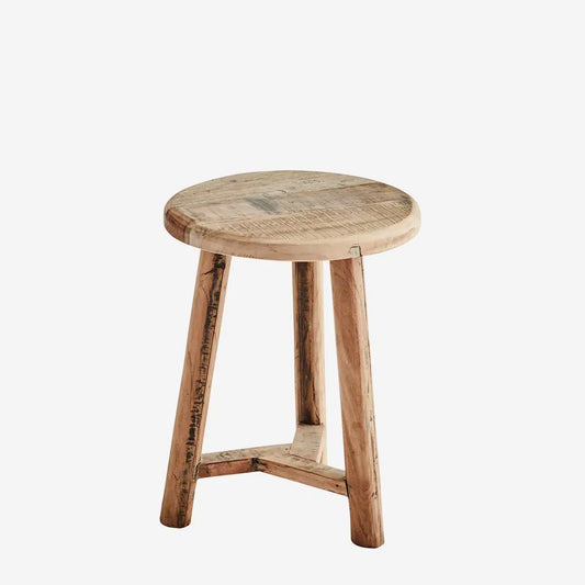 Reclaimed Wooden Stool