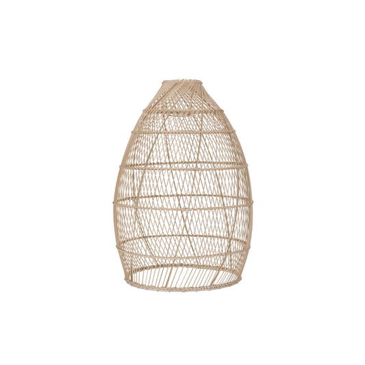 Tall Pendant Rattan Lampshade