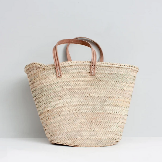 Le Marais Handwoven Market Basket
