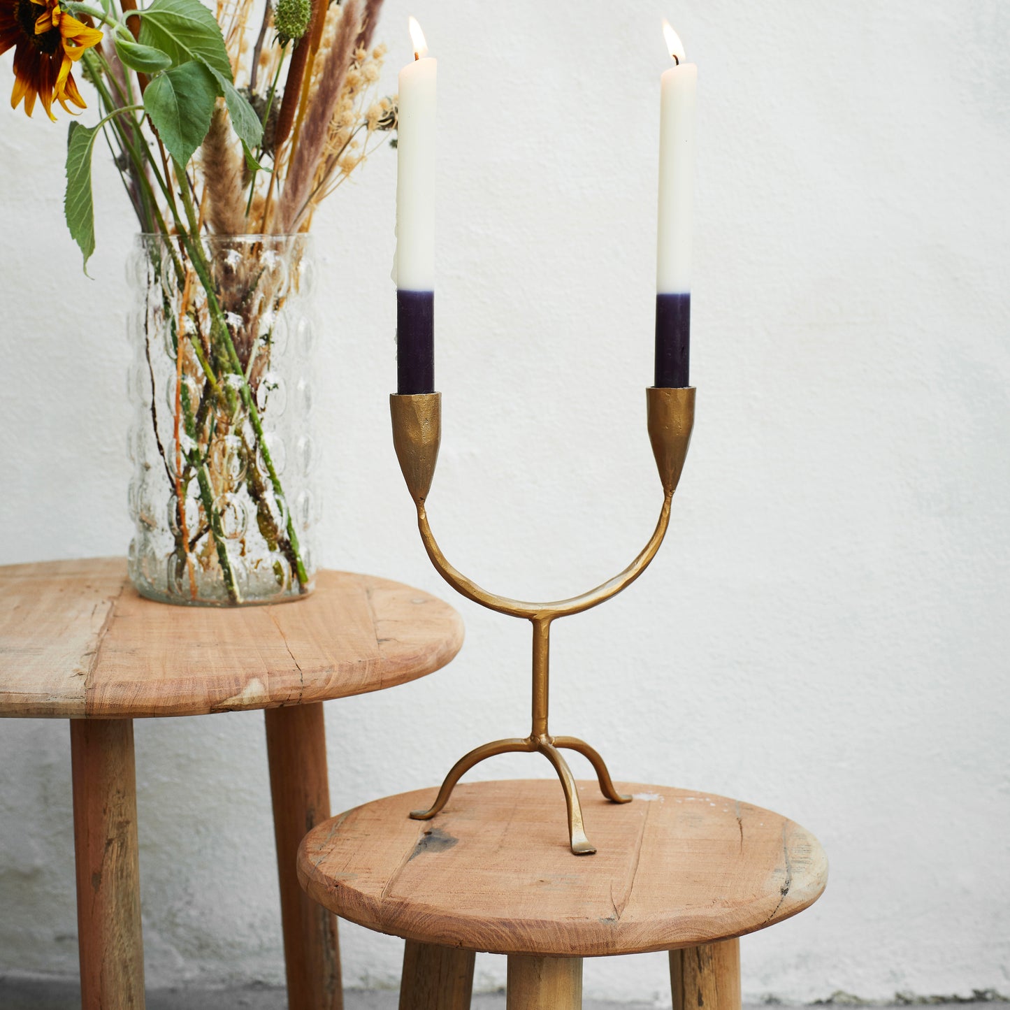 Rustic Reclaimed Wooden Stool