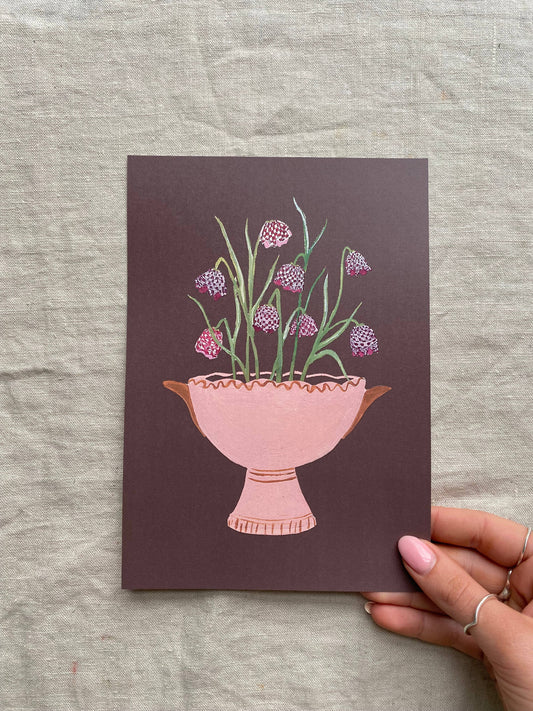 A5 print- Fritillaria