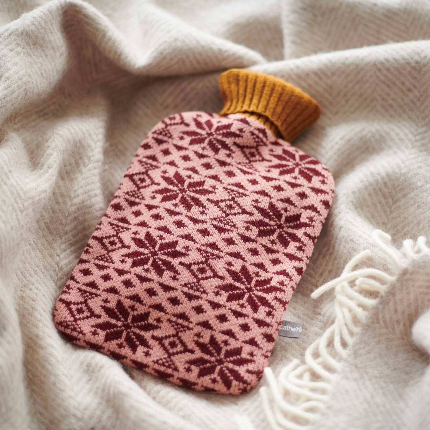 Lambswool Hot Water Bottle Covers & Bottles