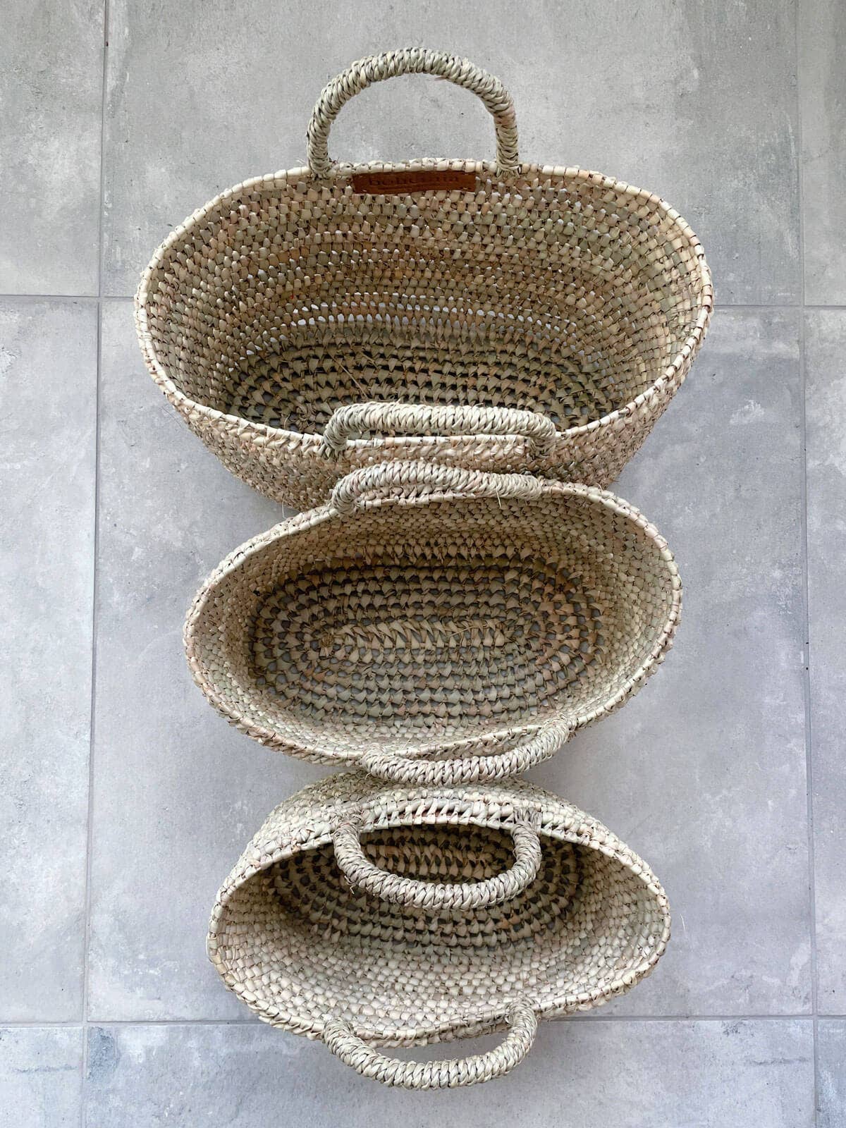 Oval Open Weave Basket - Assorted