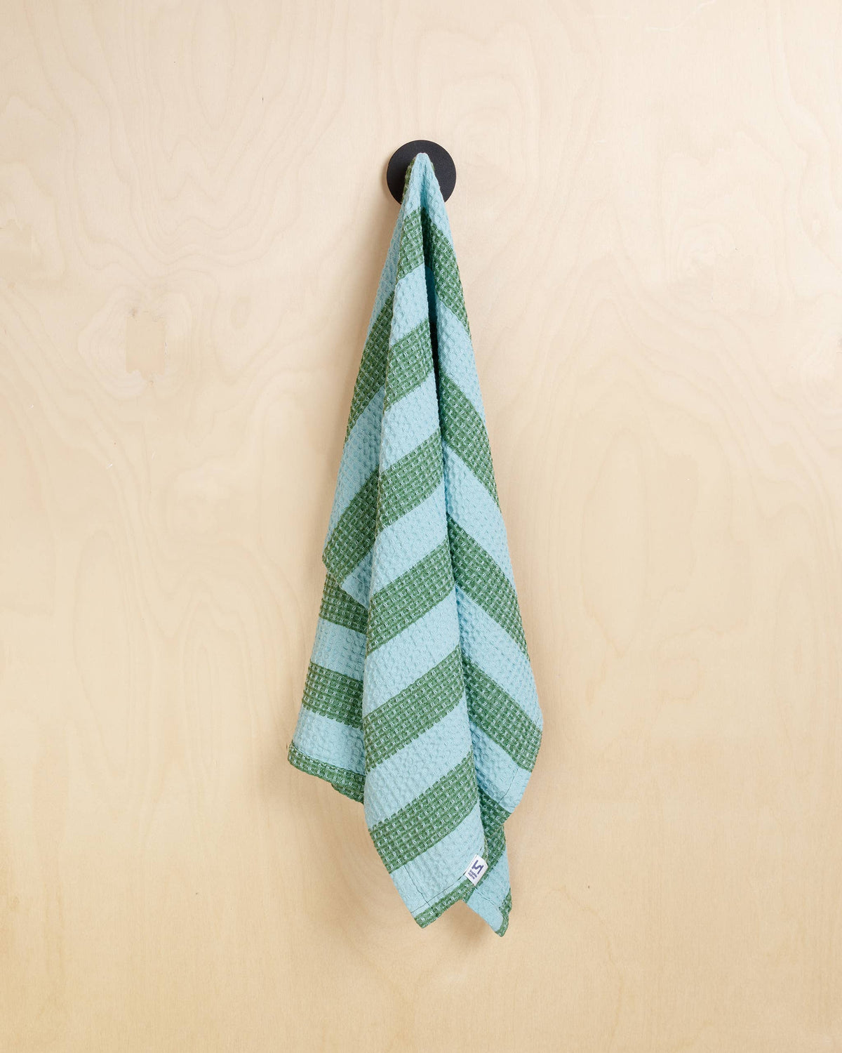 Cotton Waffle Tea Towel 2 Pack: Green & Citrus