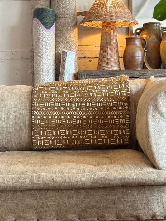 Mali Mud Cloth - Rust