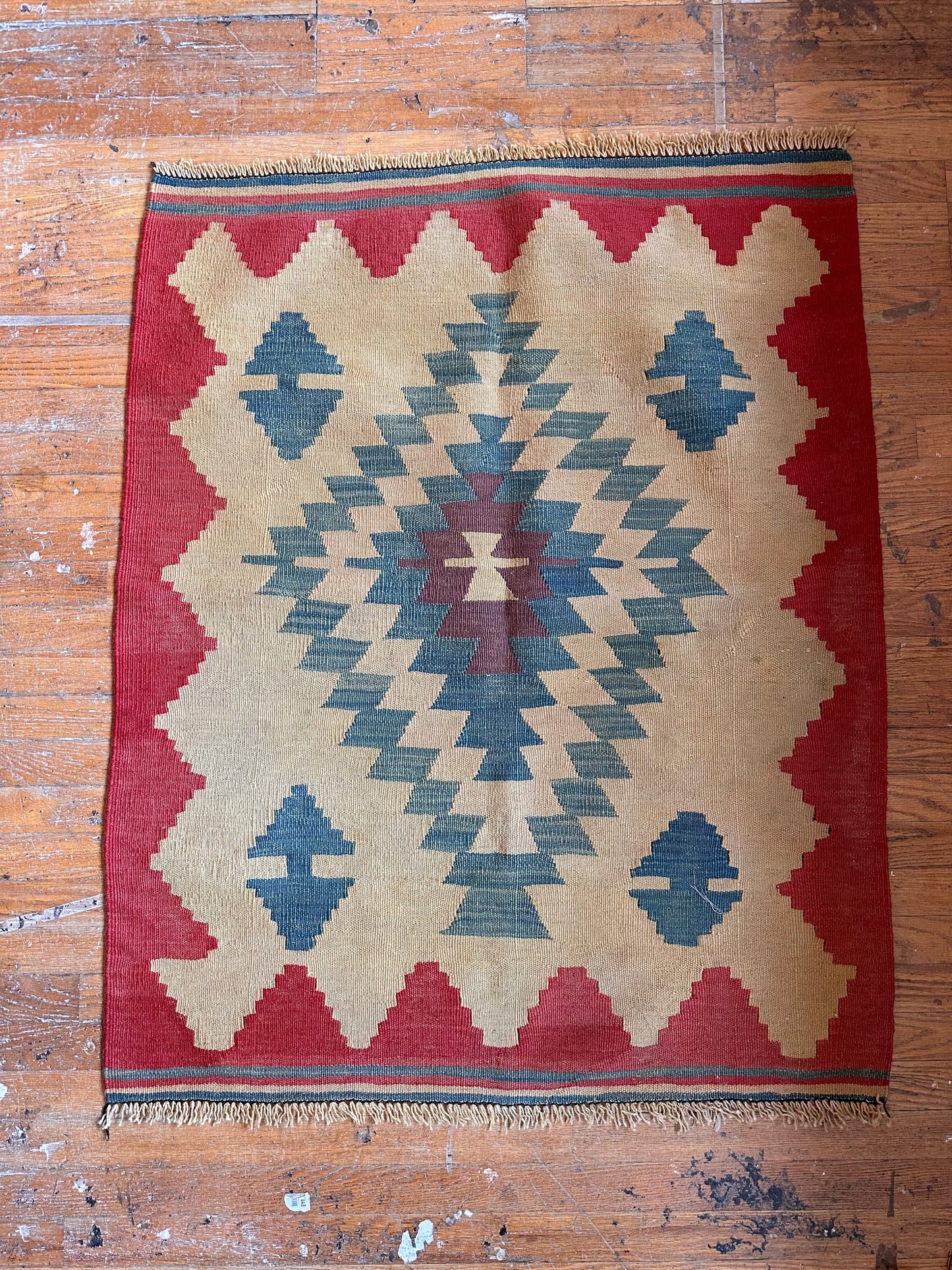 Turkish Kilim Small/Medium Rug - 3