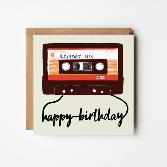Card Birthday Mixtape