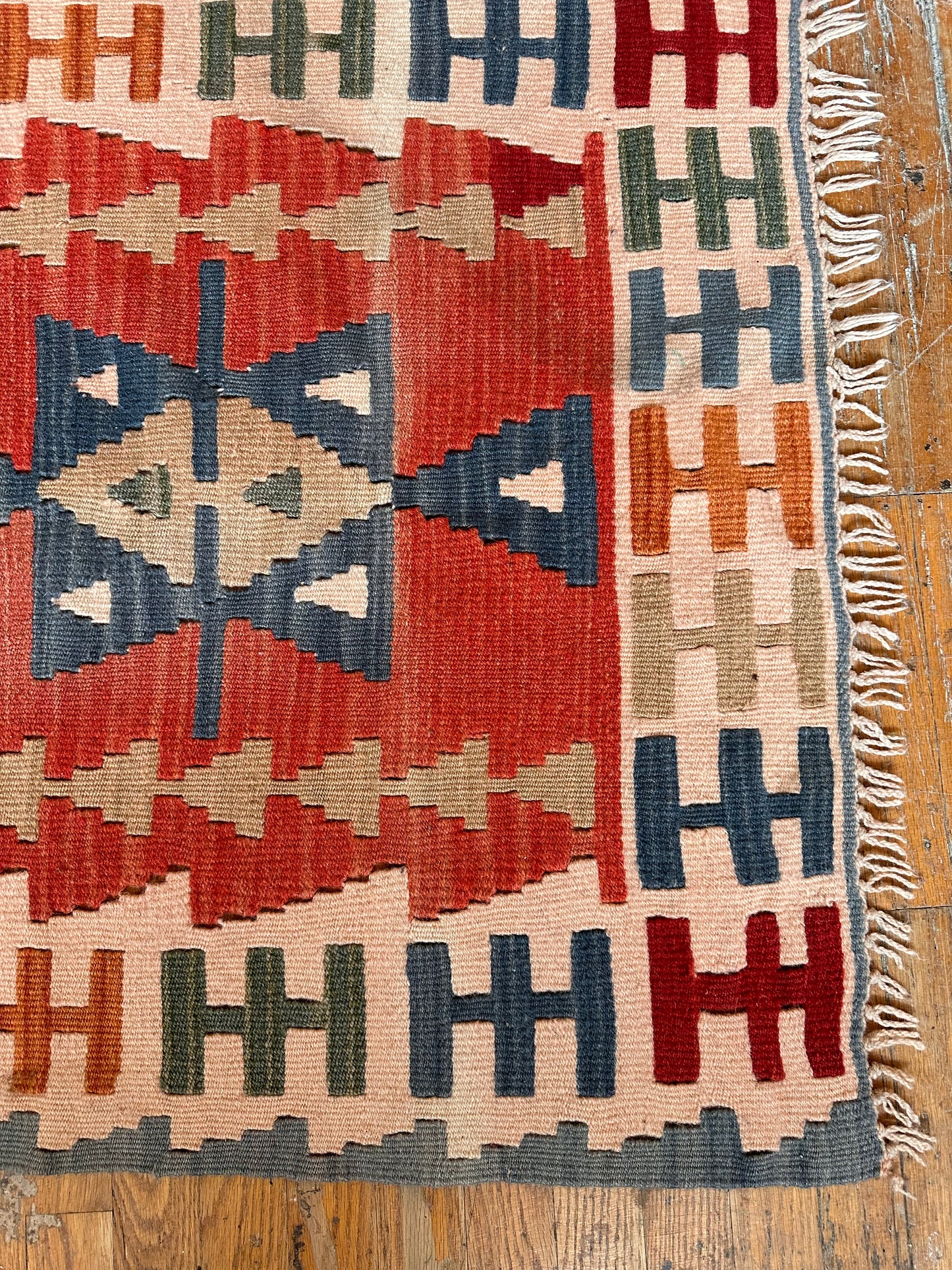 Turkish Kilim Small Rug - 5