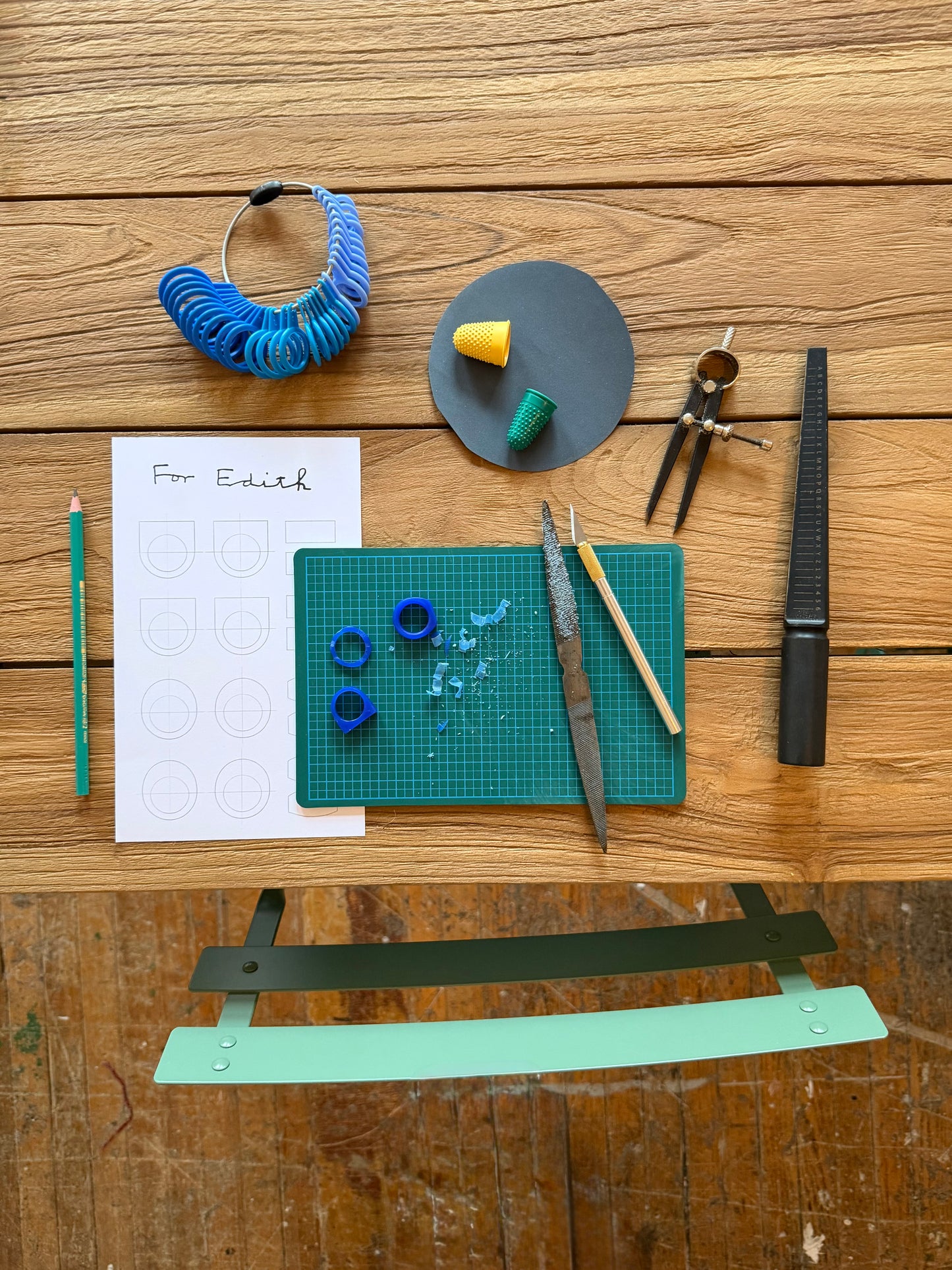 Silver Ring Making Workshop with For Edith - 31 May 2026