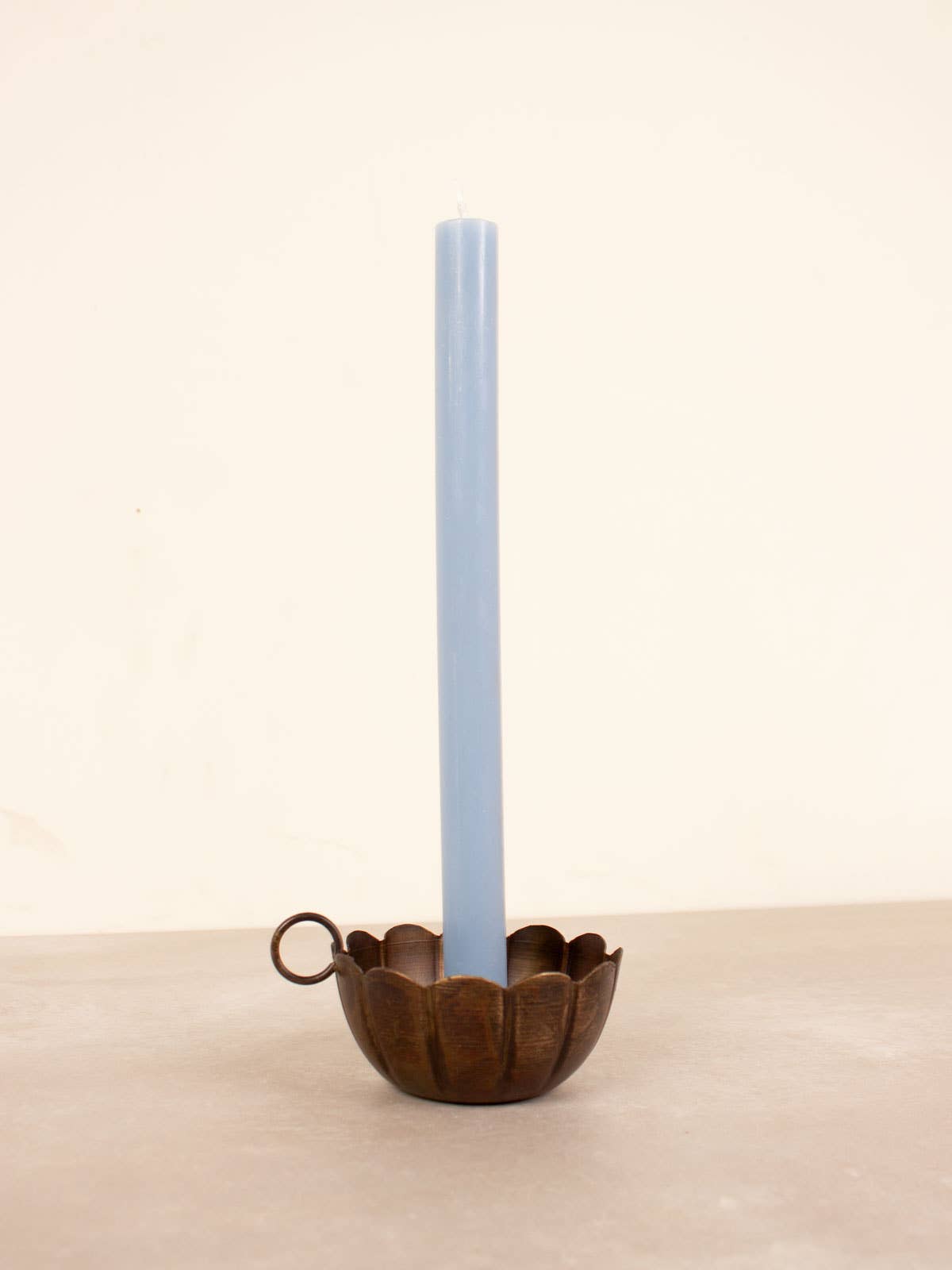 Scallop Candle Holder