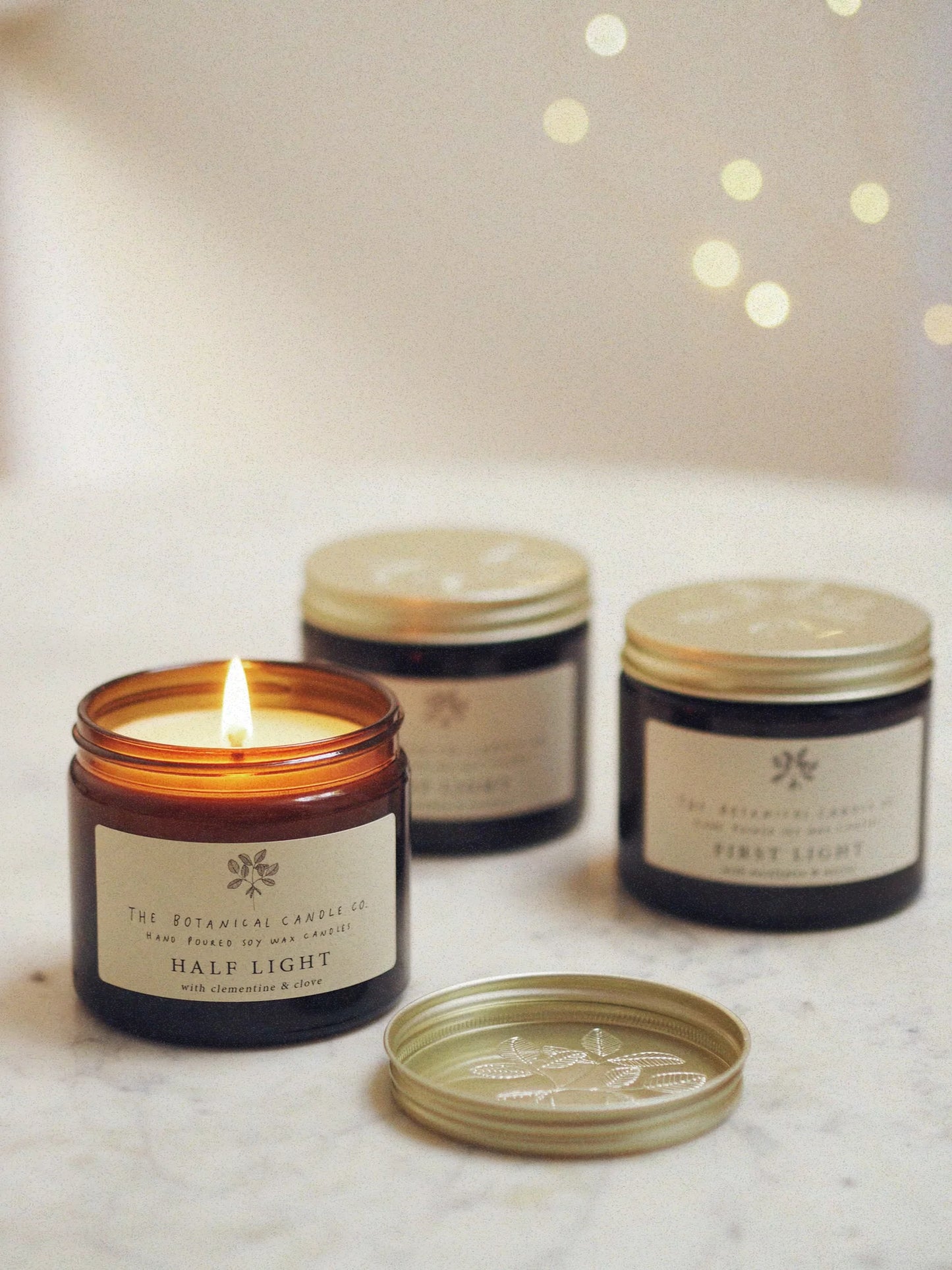 The Botanical Candle Co. Winter Light Range