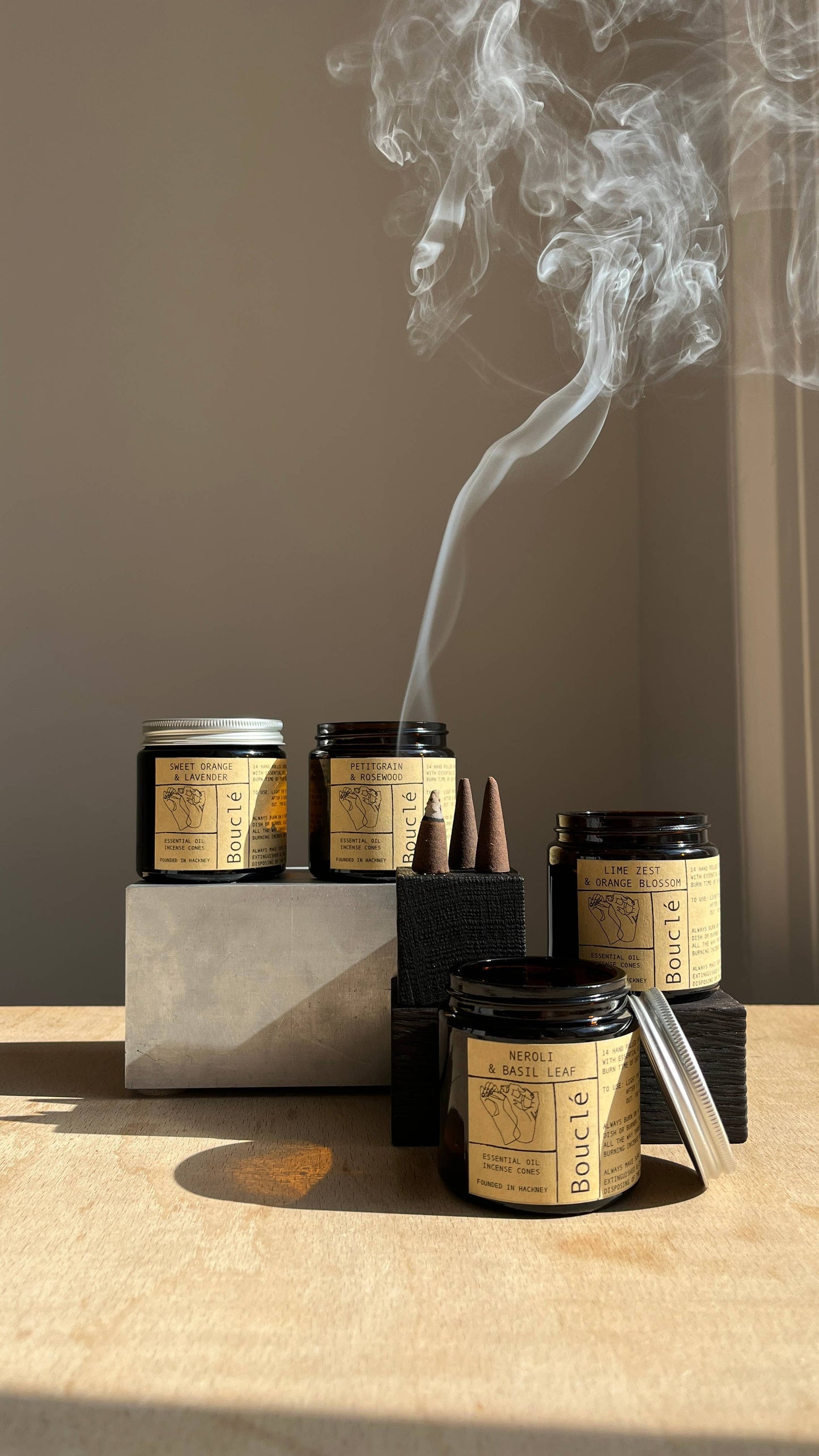 Petitgrain & Rosewood Incense Cones