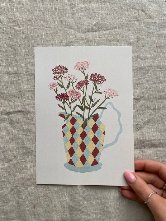A5 print- Yarrow