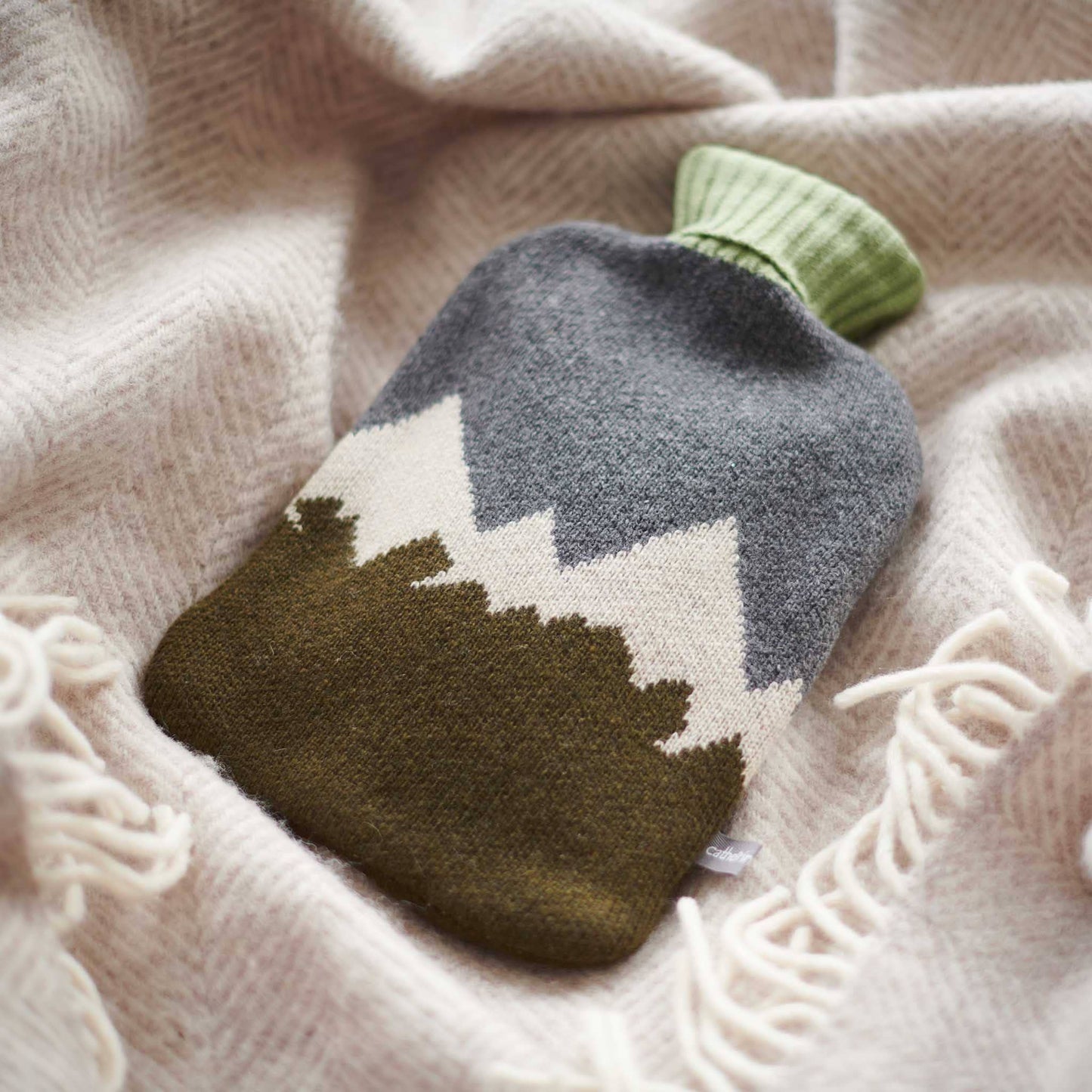 Lambswool Hot Water Bottle Covers & Bottles