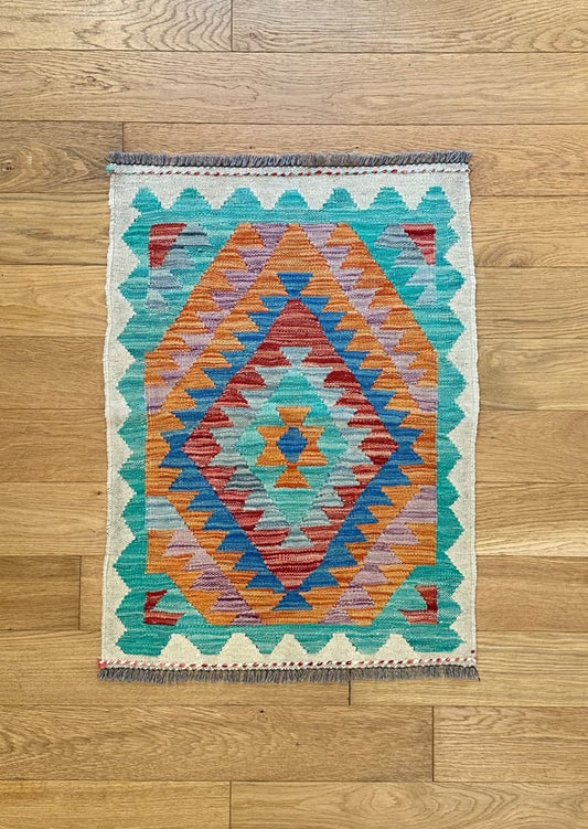 Kutchi Kilim Small Rug - 3