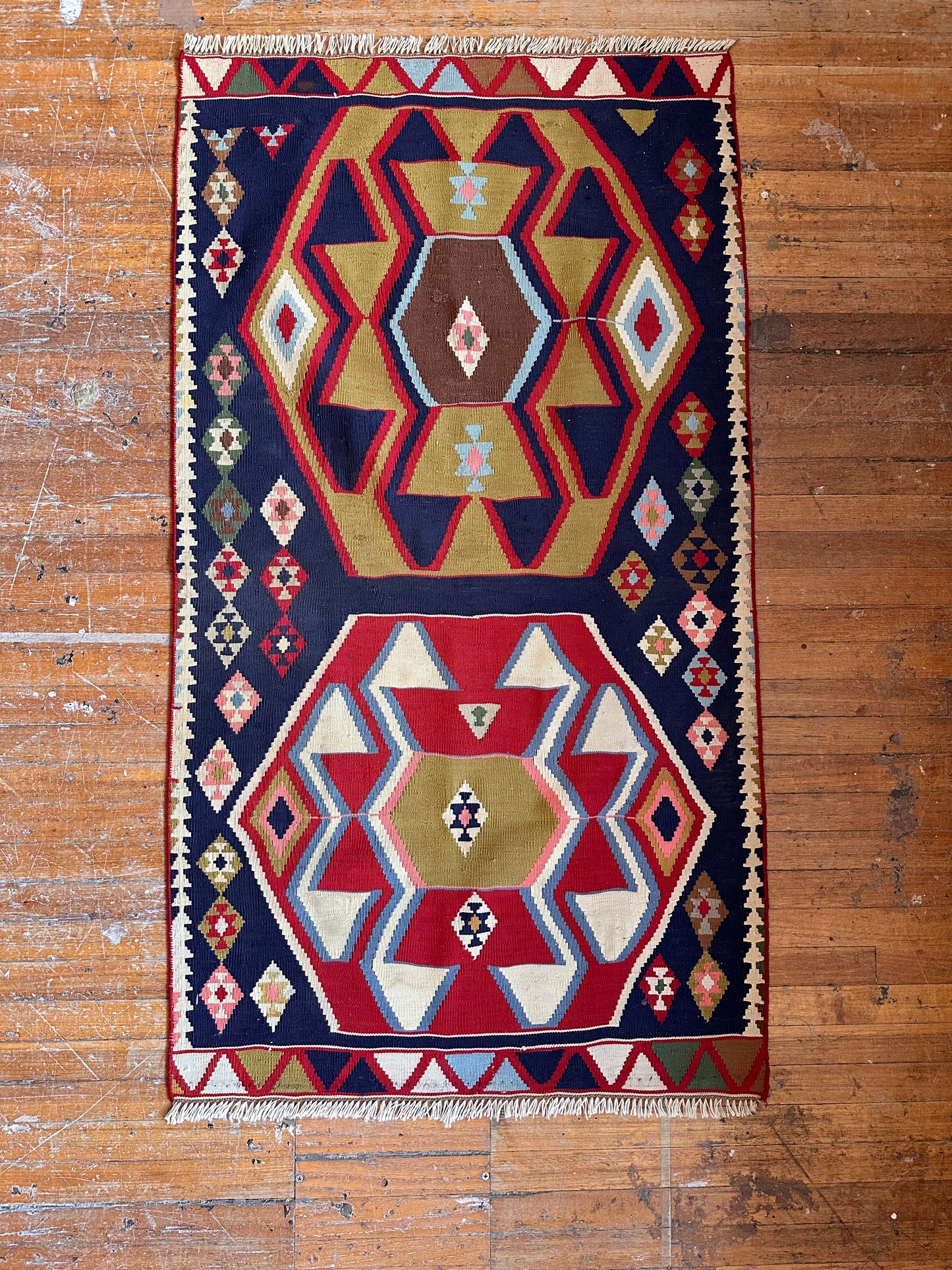 Turkish Kilim Small/Medium Rug - 4