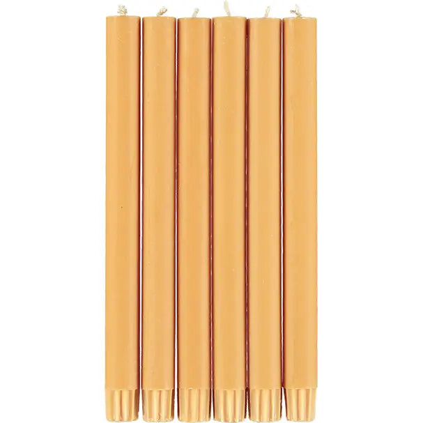 Dinner Candle Six Pack - Assorted Colours