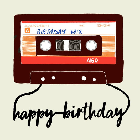 Card Birthday Mixtape
