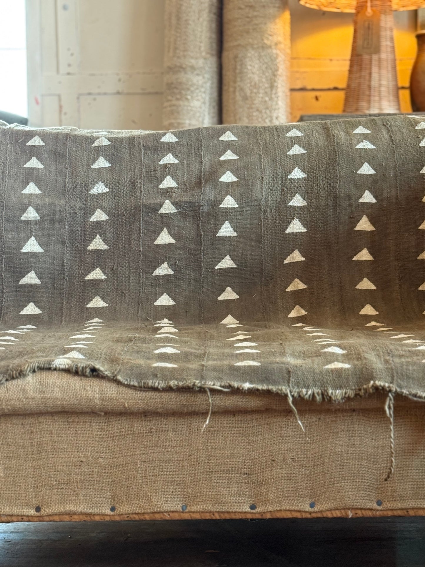 Mali Mud Cloth - Dark Green