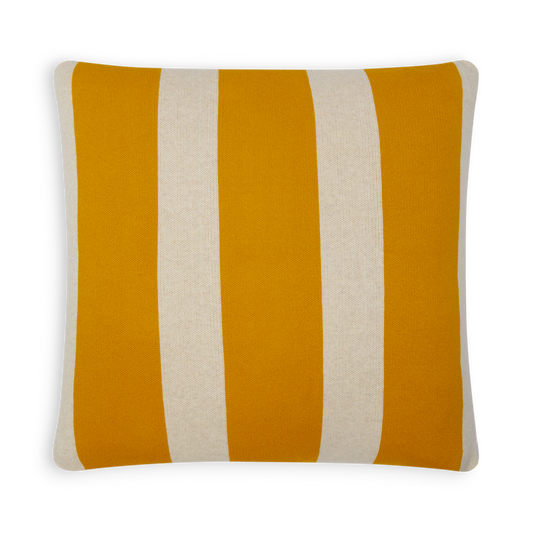 Cotton Knit Throw Pillow/Cushion - Enkel Citrus