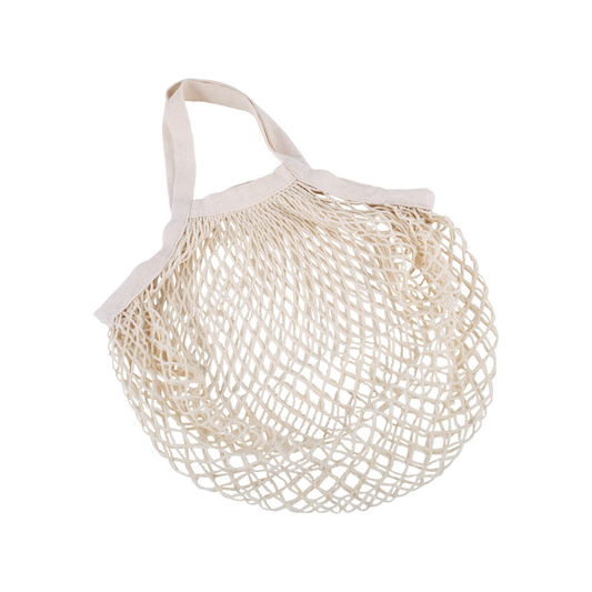 Cotton Shopping Net Bag - White