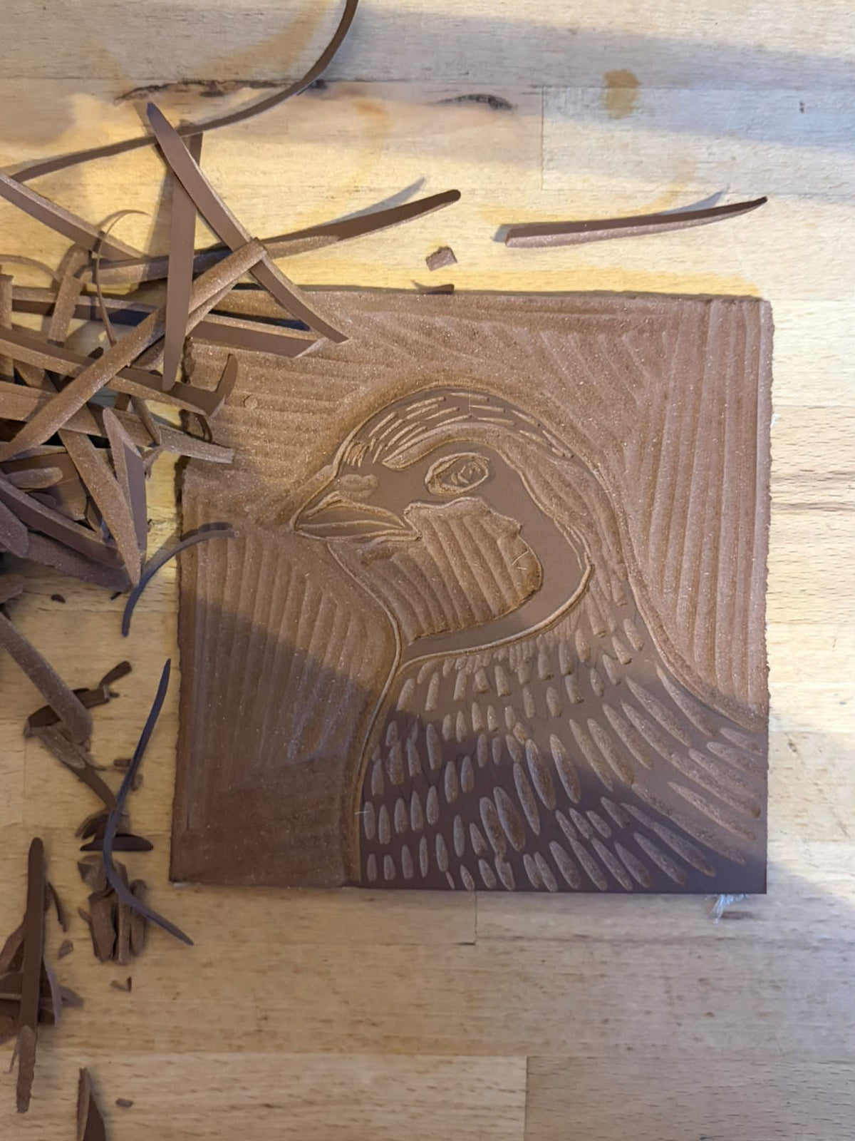 Linocut Christmas Card Workshop with Theo Miller - Sunday 1 November 10am-1pm
