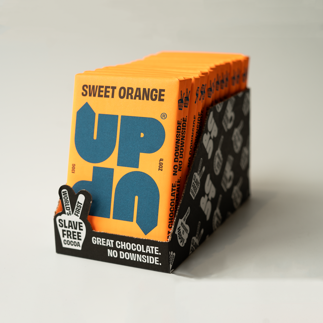 Sweet Orange Milk Chocolate Bar 130G/4.6OZ