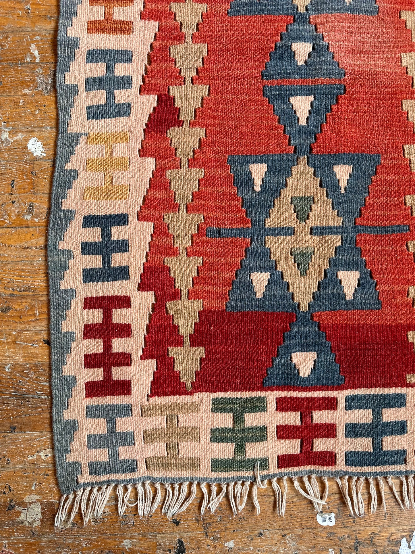 Turkish Kilim Small Rug - 5