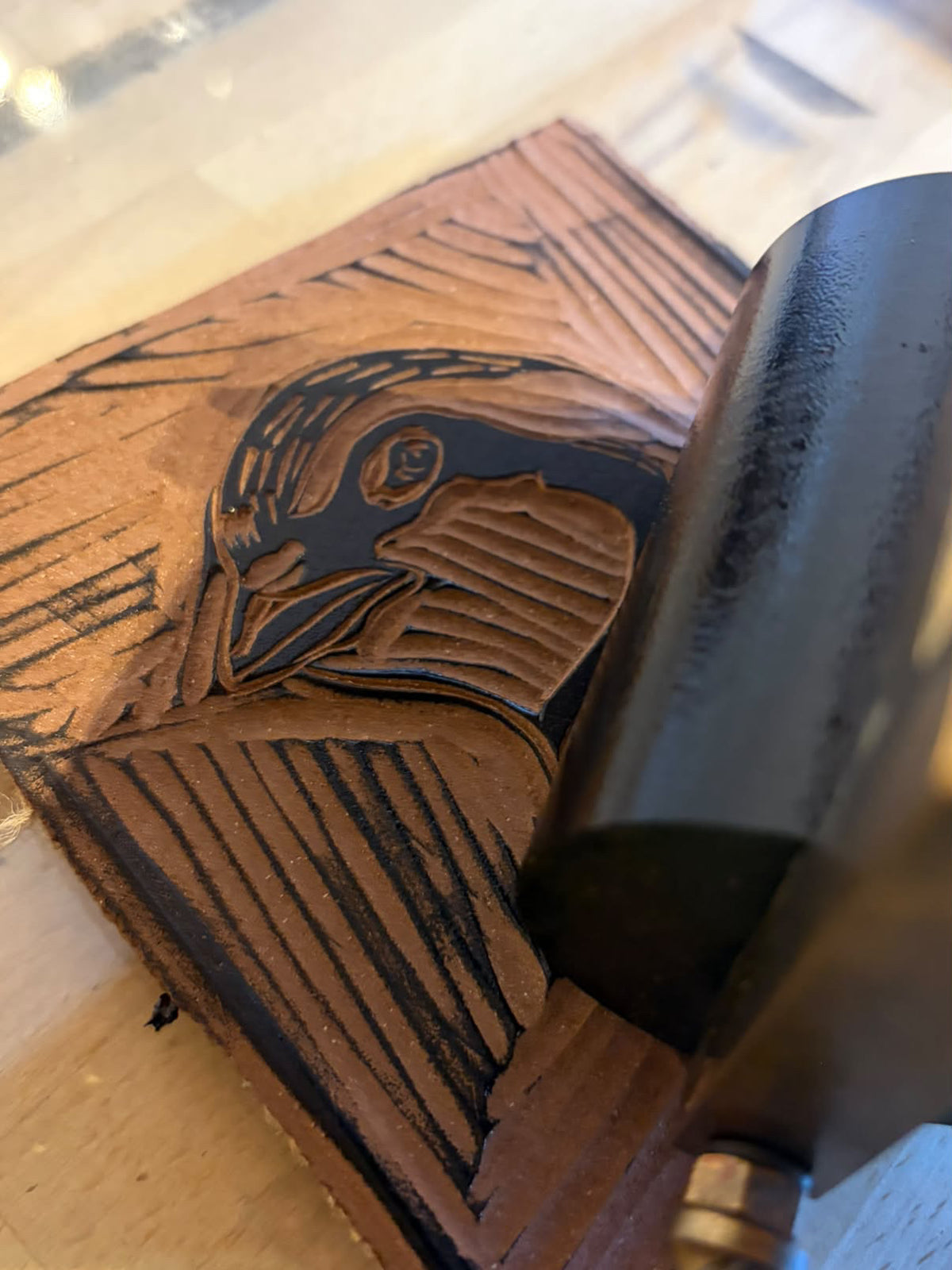 Linocut Christmas Card Workshop with Theo Miller - Sunday 1 November 10am-1pm