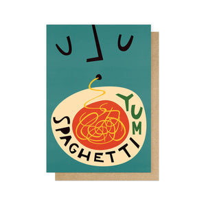 Card Yum Spaghetti