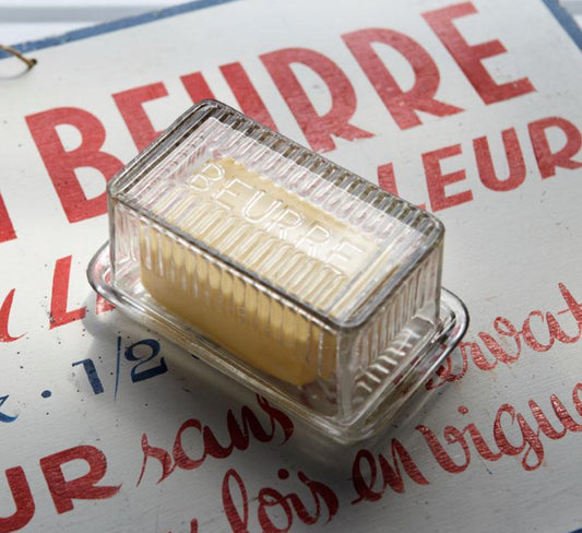 Glass Butter Dish