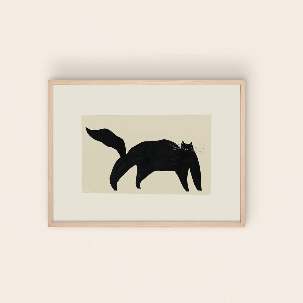 Black Cat | Cat Lover Print