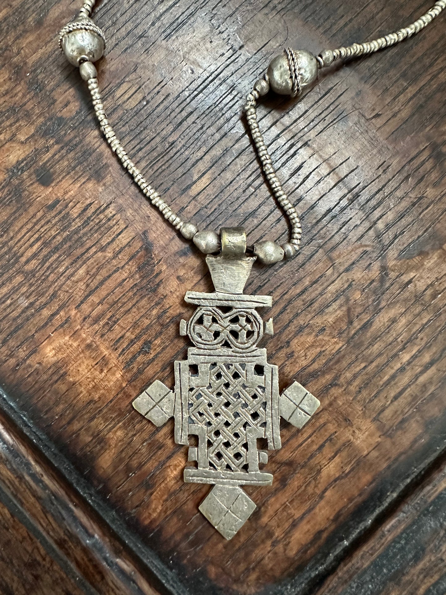 Ethiopian Coptic Cross Necklace