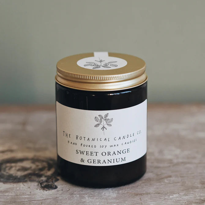 The Botanical Candle Co. Brown Jar Collection